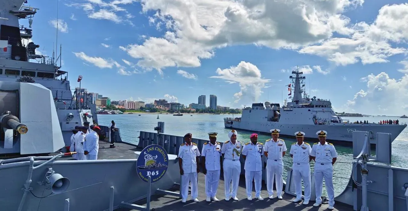 India and Africa Maritime Engagement Exercise off Tanzania Coast